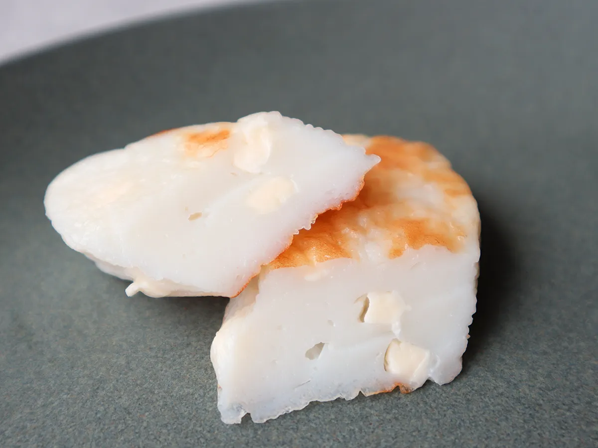 「味ささ チーズ」の断面