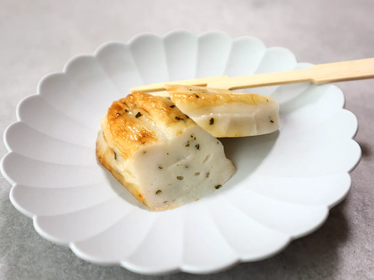 「せんだい小笹 しそ」の断面